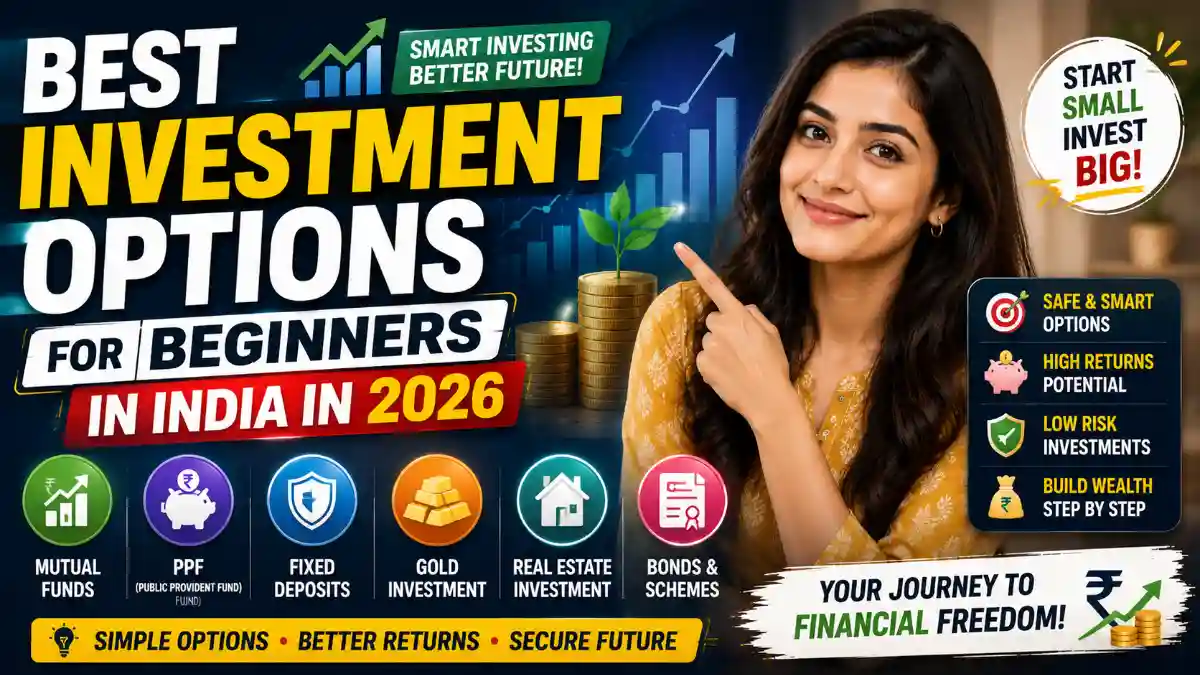 Best Investment Options for Beginners in India in 2026: Safe & High-Return Choices